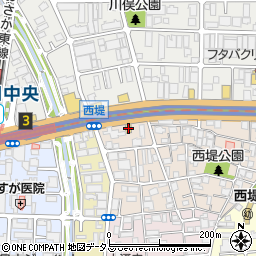 ジョリーパスタ東大阪店周辺の地図