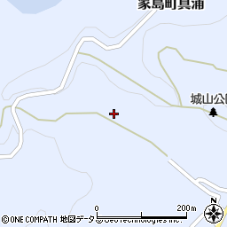兵庫県姫路市家島町真浦845周辺の地図