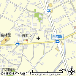 静岡県浜松市中央区白羽町773周辺の地図