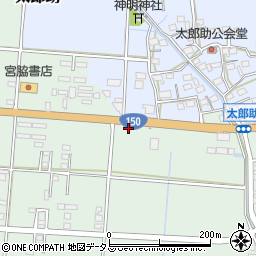 静岡県袋井市湊917周辺の地図