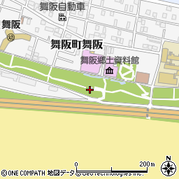 舞阪灯台周辺の地図