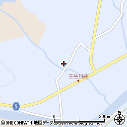 広島県山県郡北広島町川井127周辺の地図