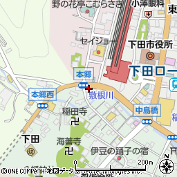 静岡県下田市一丁目1-2周辺の地図