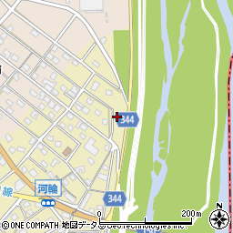 静岡県浜松市中央区河輪町54周辺の地図