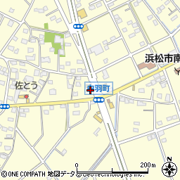 静岡県浜松市中央区白羽町788周辺の地図