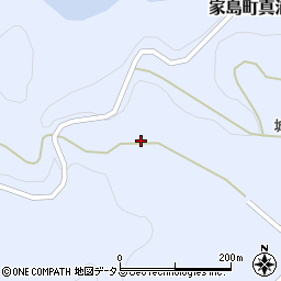 兵庫県姫路市家島町真浦861周辺の地図