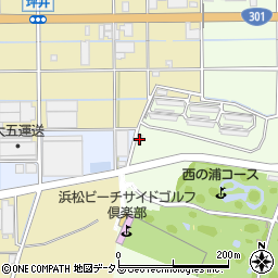 静岡県浜松市中央区篠原町23505周辺の地図