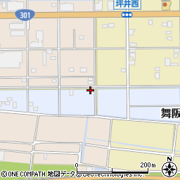 静岡県浜松市中央区舞阪町長十新田576周辺の地図