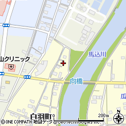 静岡県浜松市中央区白羽町1435周辺の地図