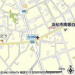 静岡県浜松市中央区白羽町607周辺の地図