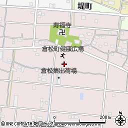 静岡県浜松市中央区倉松町周辺の地図