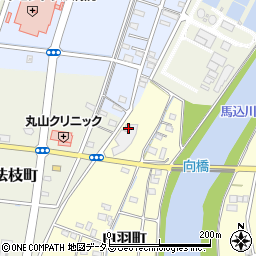 静岡県浜松市中央区白羽町1423周辺の地図