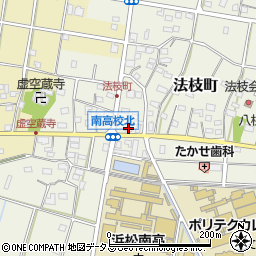 静岡県浜松市中央区法枝町619周辺の地図