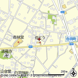 静岡県浜松市中央区白羽町749周辺の地図