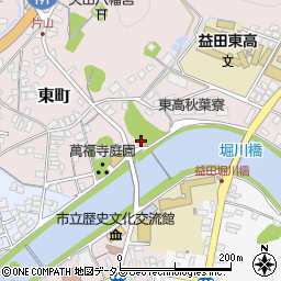島根県益田市東町26周辺の地図
