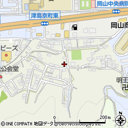 グリーンパレス京山Ａ周辺の地図