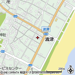 静岡県牧之原市波津1316-3周辺の地図