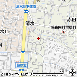 岡山県岡山市中区赤田40-8周辺の地図