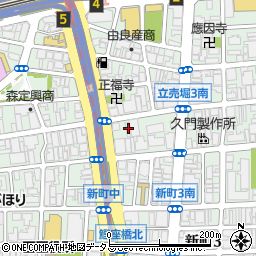 井上商事株式会社　大阪支店周辺の地図