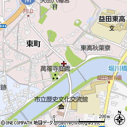 島根県益田市東町25-12周辺の地図