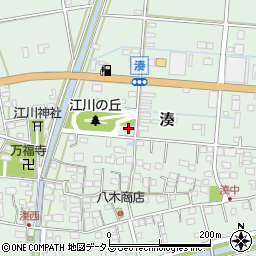 静岡県袋井市湊219-7周辺の地図