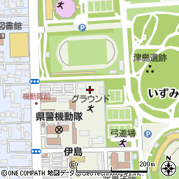 岡山県岡山市北区いずみ町周辺の地図