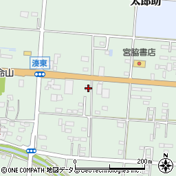 静岡県袋井市湊898周辺の地図