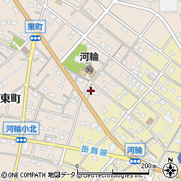 静岡県浜松市中央区東町246周辺の地図