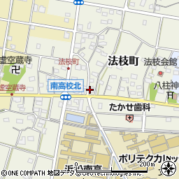 静岡県浜松市中央区法枝町622周辺の地図