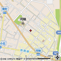 静岡県浜松市中央区東町209周辺の地図