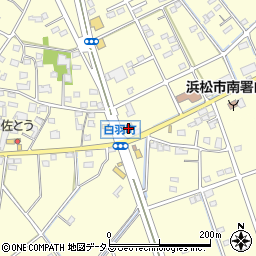 静岡県浜松市中央区白羽町608周辺の地図