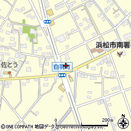 バーミヤン浜松白羽店周辺の地図