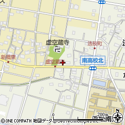 静岡県浜松市中央区法枝町587周辺の地図