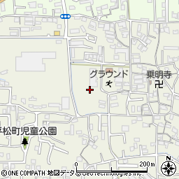 奈良県奈良市平松1丁目29周辺の地図