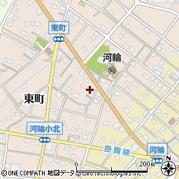静岡県浜松市中央区東町358周辺の地図
