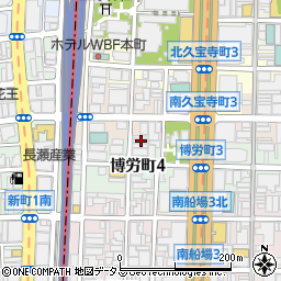 大阪府大阪市中央区博労町4丁目4-13周辺の地図