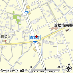 バーミヤン 浜松白羽店周辺の地図