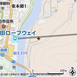 静岡県下田市中838周辺の地図
