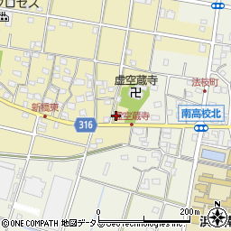 静岡県浜松市中央区新橋町1327周辺の地図