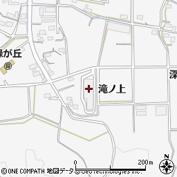 愛知県豊橋市細谷町滝ノ上105周辺の地図