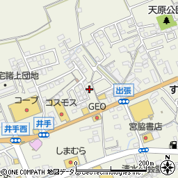 岡山県総社市井手1133周辺の地図