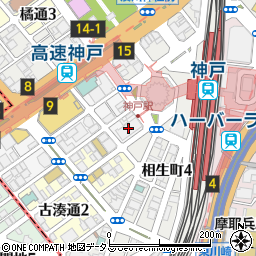 日本生命神戸駅前ビル周辺の地図