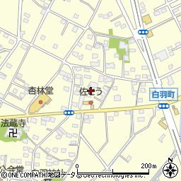 静岡県浜松市中央区白羽町751周辺の地図