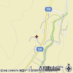 広島県安芸高田市吉田町山部84周辺の地図