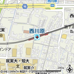 岡山県岡山市中区周辺の地図