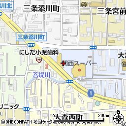 奈良県奈良市三条大宮町1周辺の地図