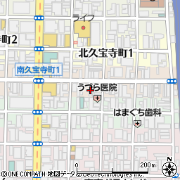 おひさまルーム　本町園周辺の地図