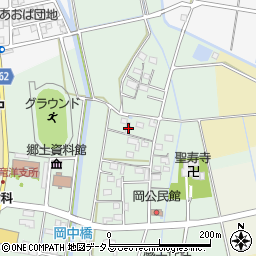静岡県磐田市岡312-1周辺の地図