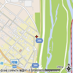 静岡県浜松市中央区河輪町10周辺の地図
