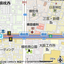 大阪信用金庫荒本支店周辺の地図